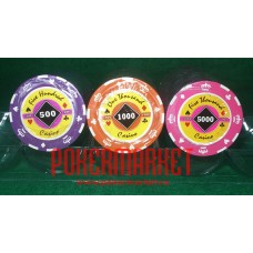 Покерные фишки CROWN (диаметр 43 мм)